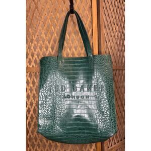 Ted Baker Croc Green Tote